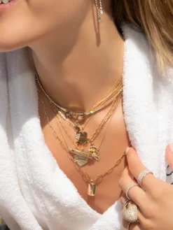 The Last Line ID Tennis Necklace