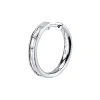 The Last Line Large Baguette Hoop