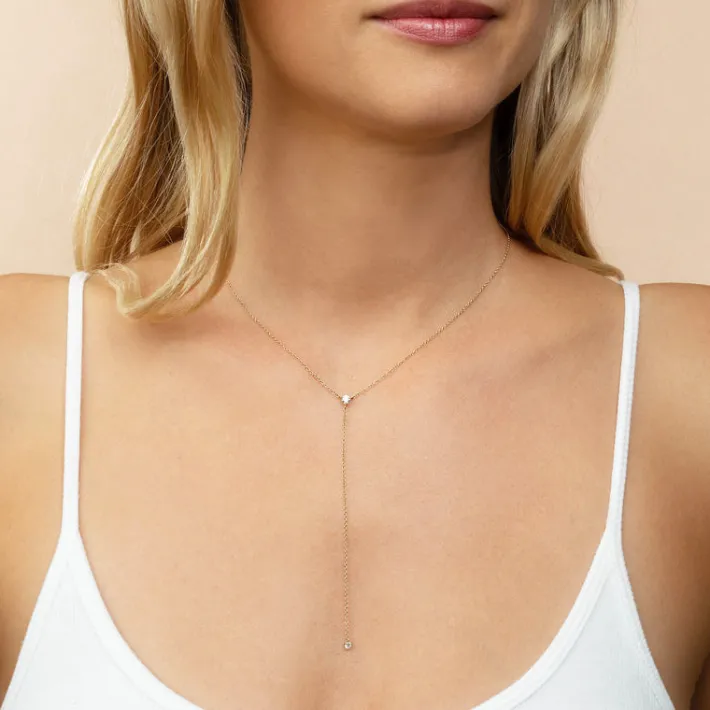 The Last Line Lariat Necklace