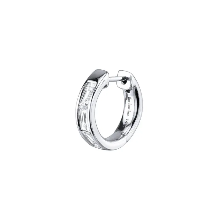 The Last Line Medium Baguette Hoop