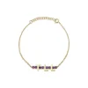 The Last Line Mini Personalized Tennis Bracelet