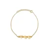 The Last Line Mini Personalized Tennis Bracelet