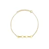 The Last Line Mini Personalized Tennis Bracelet