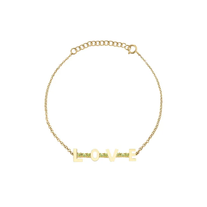The Last Line Mini Personalized Tennis Bracelet