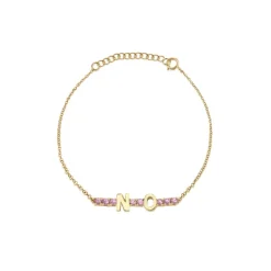 The Last Line Mini Personalized Tennis Bracelet