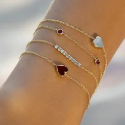 The Last Line Mini Personalized Tennis Bracelet