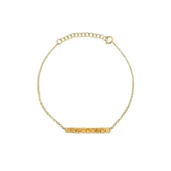 The Last Line Mini Personalized Tennis Bracelet