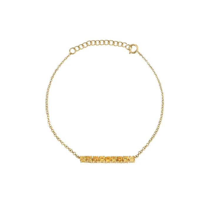 The Last Line Mini Personalized Tennis Bracelet