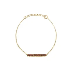 The Last Line Mini Personalized Tennis Bracelet