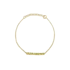 The Last Line Mini Personalized Tennis Bracelet
