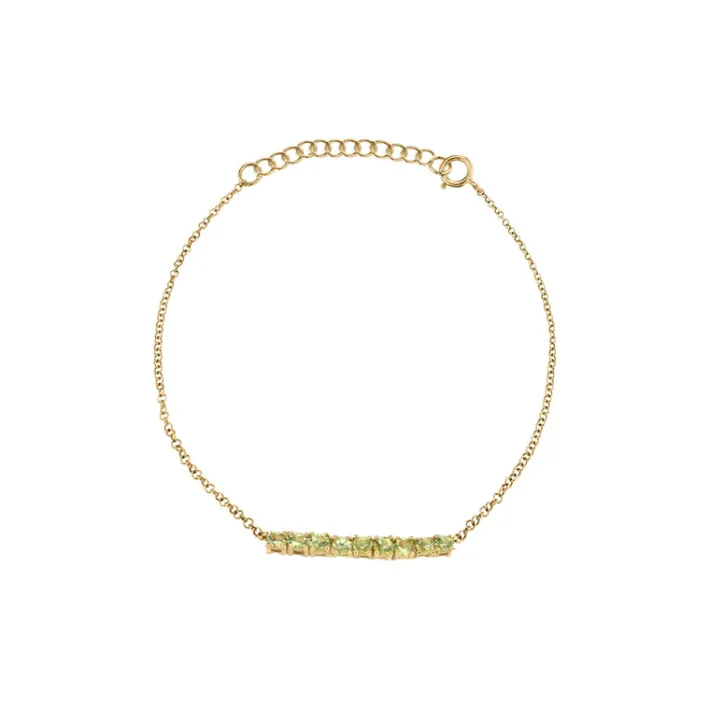 The Last Line Mini Personalized Tennis Bracelet