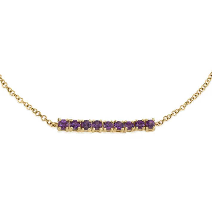 The Last Line Mini Personalized Tennis Bracelet