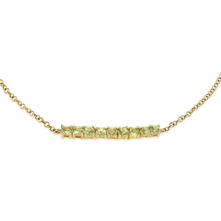 The Last Line Mini Personalized Tennis Bracelet