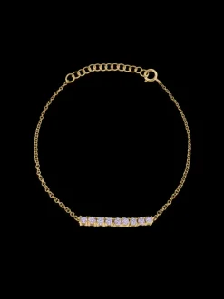The Last Line Mini Personalized Tennis Bracelet