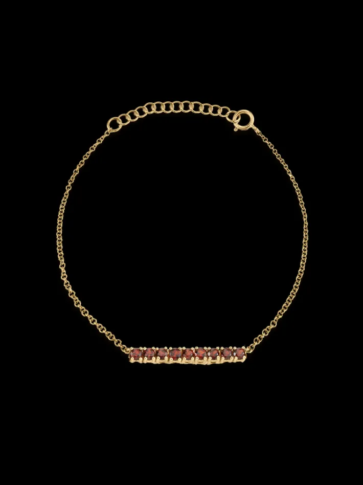 The Last Line Mini Personalized Tennis Bracelet