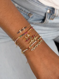 The Last Line Mini Personalized Tennis Bracelet