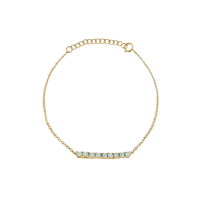 The Last Line Mini Tennis Bracelet