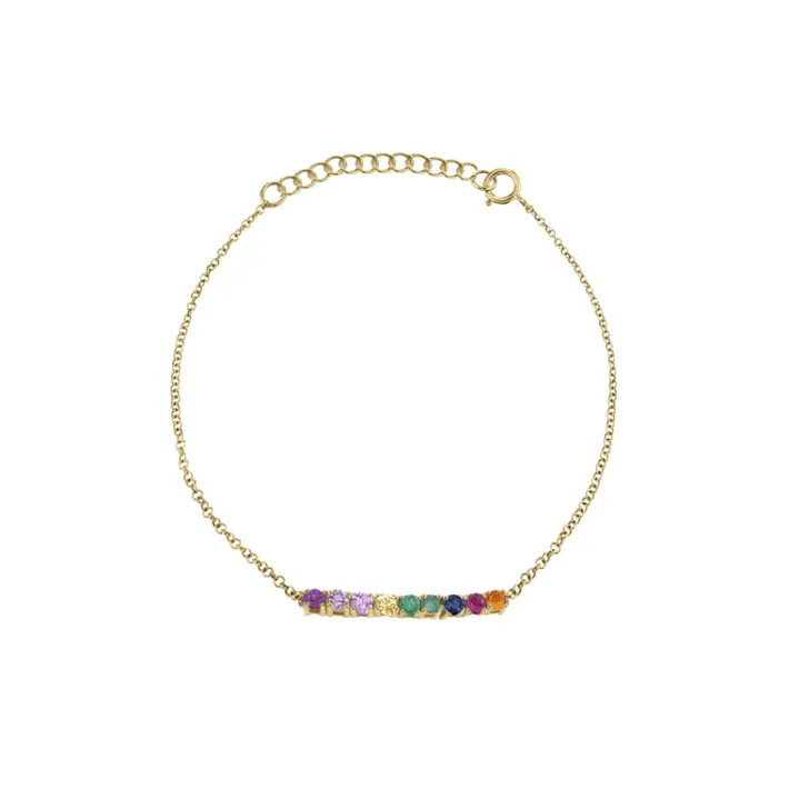 The Last Line Mini Tennis Bracelet