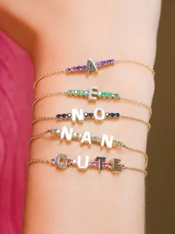 The Last Line Mini Tennis Bracelet