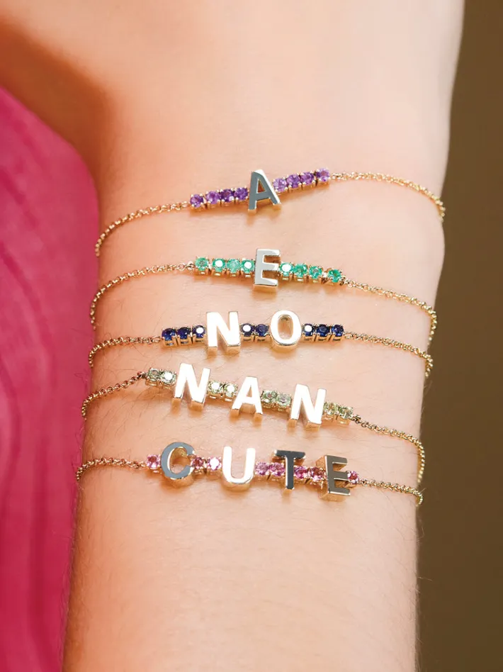 The Last Line Mini Tennis Bracelet