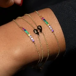 The Last Line Mini Tennis Bracelet
