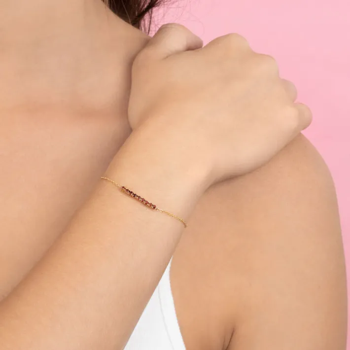 The Last Line Mini Tennis Bracelet