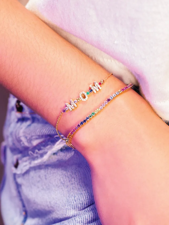 The Last Line Mini Tennis Bracelet