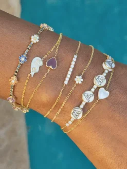 The Last Line Mini Tennis Bracelet