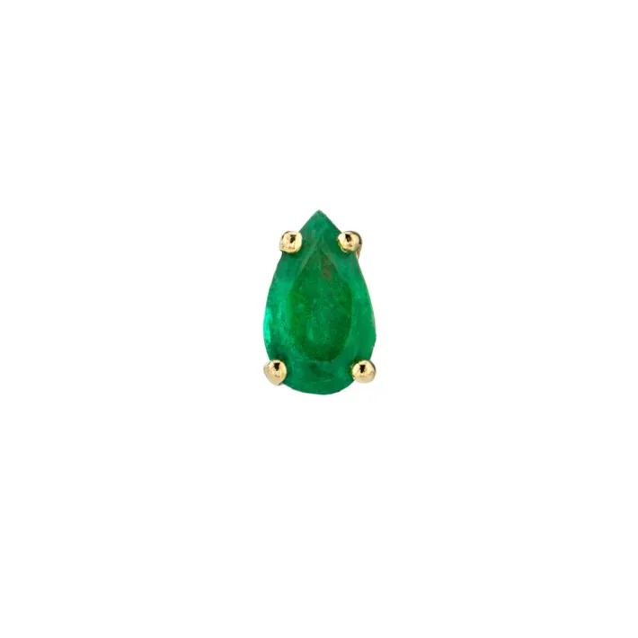 The Last Line Pear Stud Earring