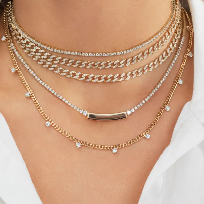 The Last Line Perfect Collar Tennis Necklace