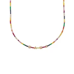 The Last Line Perfect Personalized Collar Tennis Necklace