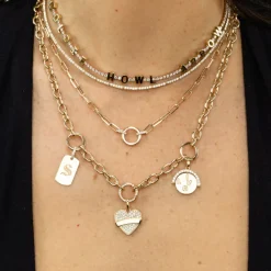 The Last Line Perfect Personalized Collar Tennis Necklace