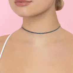 The Last Line Perfect Personalized Collar Tennis Necklace