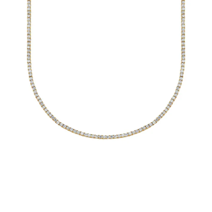 The Last Line Perfect Personalized Collar Tennis Necklace
