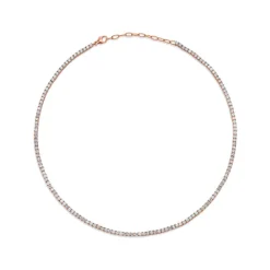 The Last Line Perfect Personalized Collar Tennis Necklace