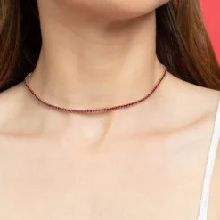 The Last Line Perfect Personalized Collar Tennis Necklace