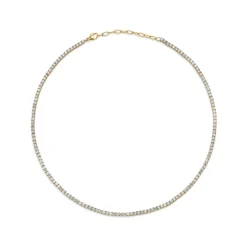 The Last Line Perfect Personalized Collar Tennis Necklace