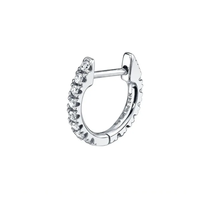 The Last Line Piercing Huggie
