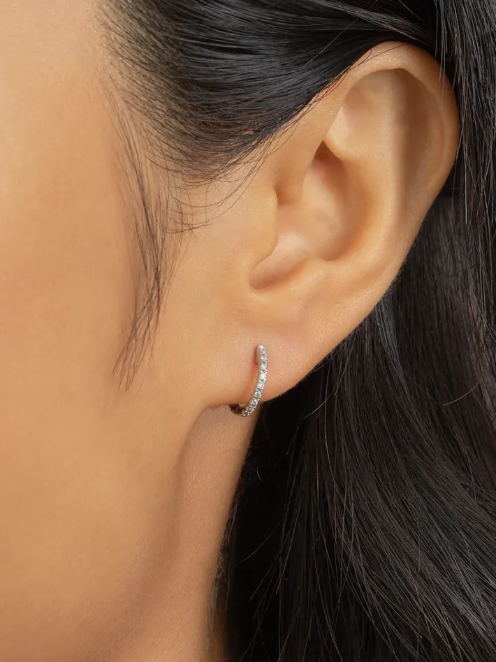 The Last Line Piercing Huggie