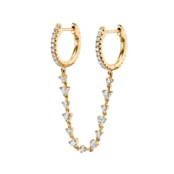 The Last Line PRE ORDER Connected Huggies With Tennis Chain
