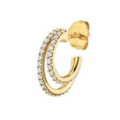The Last Line PRE ORDER Double Pavé Hoop