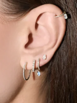 The Last Line PRE ORDER Pear Stud Earring