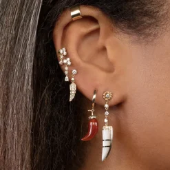 The Last Line PRE ORDER Petite Horn Earring