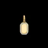 The Last Line Rectangle Pendant