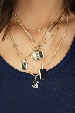 The Last Line Rectangle Pendant