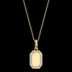 The Last Line Rectangle Pendant