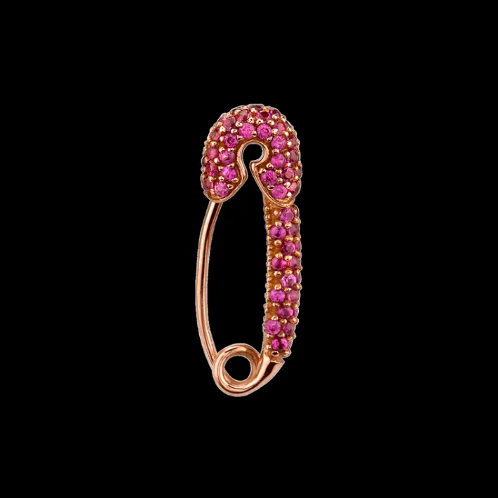 The Last Line Safety Pin Earring