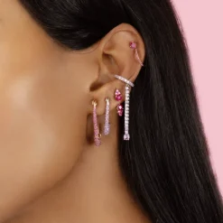 The Last Line Safety Pin Earring