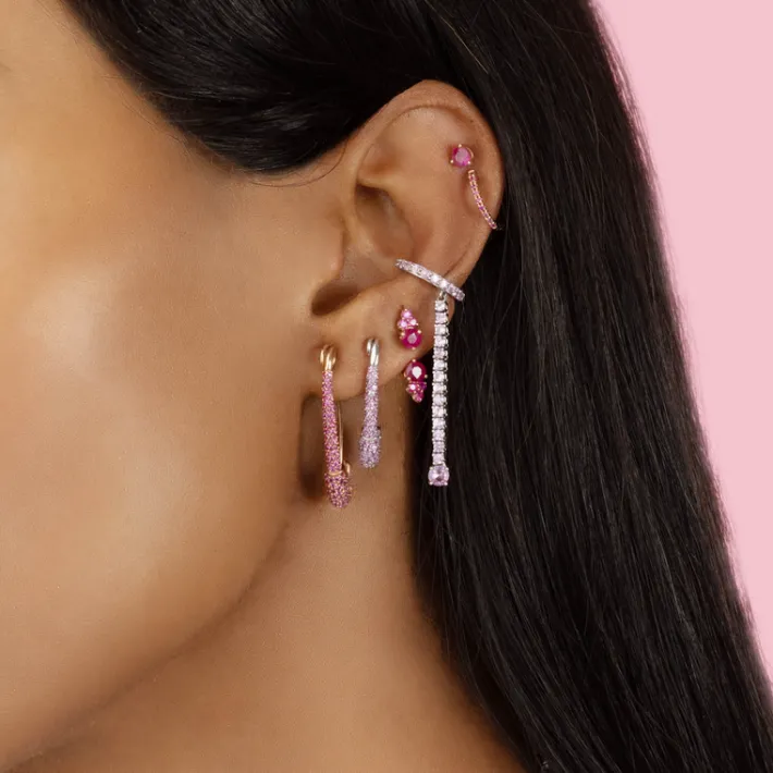 The Last Line Safety Pin Earring