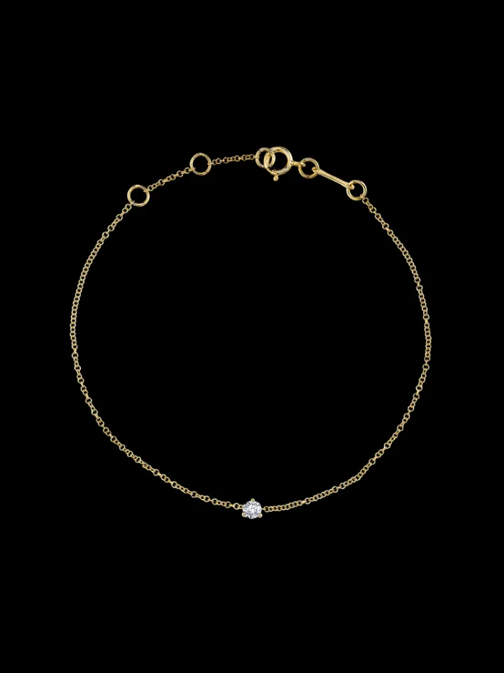 The Last Line Solitaire Chain Bracelet